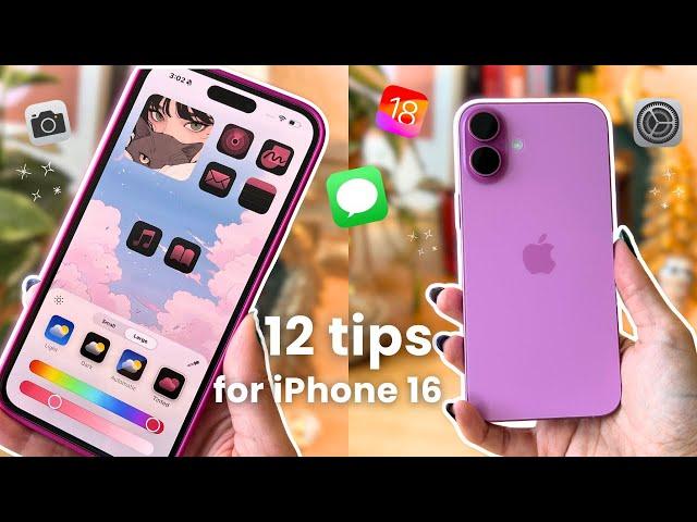 12 iOS 18 tips for your iPhone 16  customization, hidden features, tips & tricks