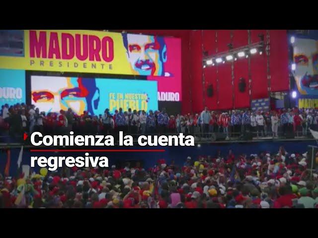 HORAS DECISIVAS | En Venezuela, Nicolás Maduro se aferra al poder previo a las elecciones