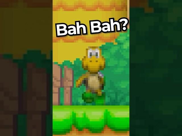 Why the Koopas Go “Bah Bah”…