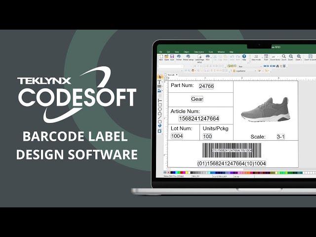TEKLYNX CODESOFT Barcode Label Design Software