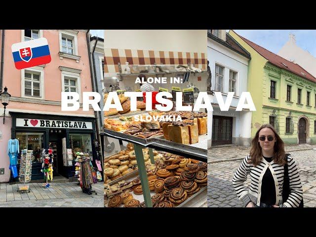 YOU NEED TO TRAVEL TO SLOVAKIA!! - Bratislava, Slovakia Solo Travel Vlog