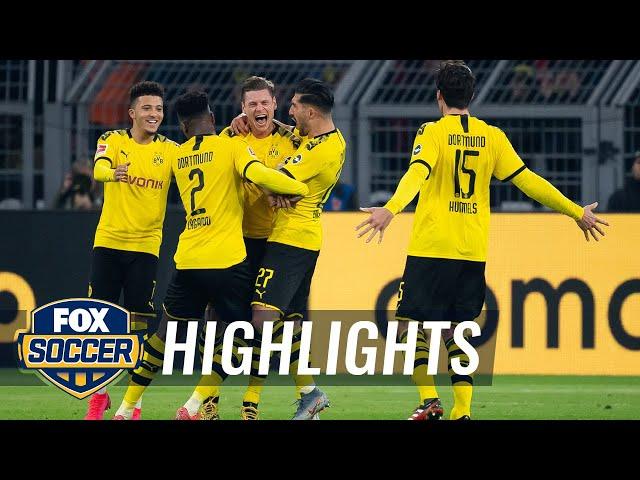 Borussia Dortmund vs. Eintracht Frankfurt | 2020 Bundesliga Highlights