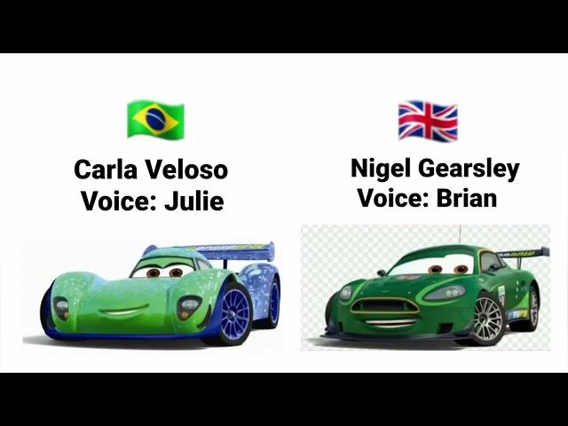 World Grand Prix Racer's Voices (Cars 2)