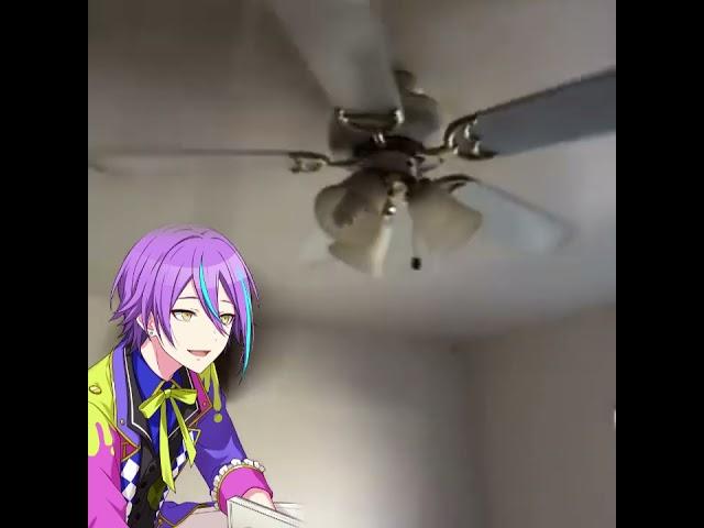 A potato flew around Rui's room before you came... (Project SEKAI Vine)