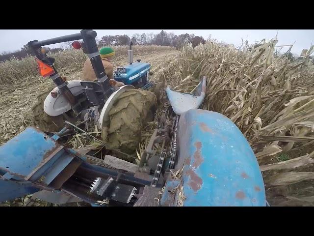 Ford 601 Corn Picking and MUD!