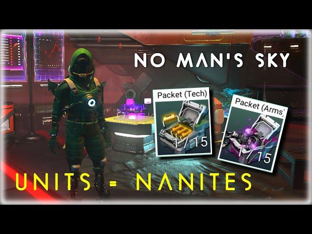 How to turn UNITS into NANITES | No Man's Sky 2024