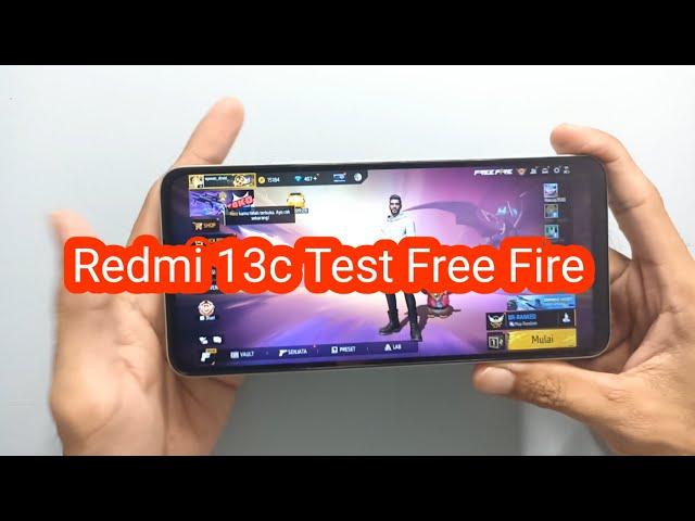 Xiaomi Redmi 13C Test Game Free Fire