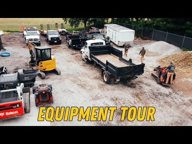 Complete Landscaping Equipment Tour 2023 (FULL LINEUP)