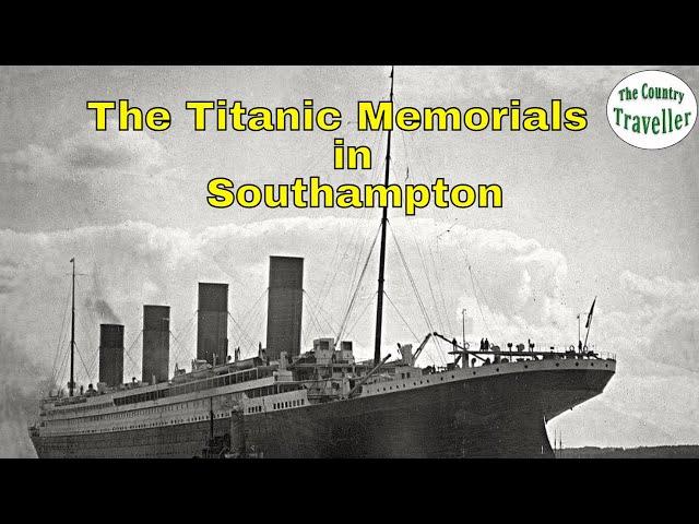 A walk around the Titanic Memorials in Southampton, where most of the crew lived #Titanic