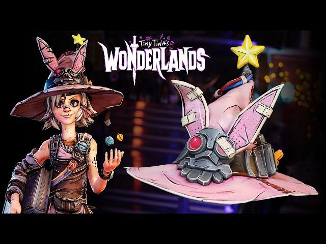 How to Make Tiny Tina's Witch Hat out of Foam - Free Template Wonderlands Cosplay