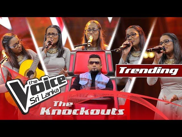 Ashka Kulathunga | Eya Yanna Giya Makila (ඇය යන්න ගියා මැකිලා) | The Knockouts | The Voice Sri Lanka