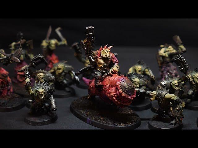 Painting a Warhammer Army in The Same Amount of Time as it Takes to Play a Game