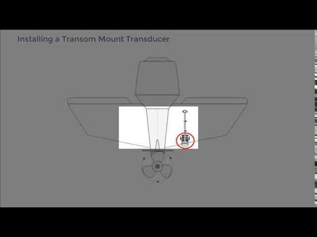 Installing a Transom Mount Transducer