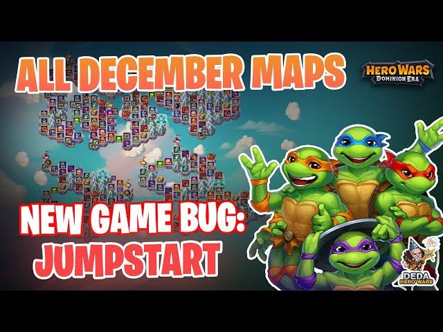 New game bug + All December Mysterious Island maps. Hero Wars: Dominion Era