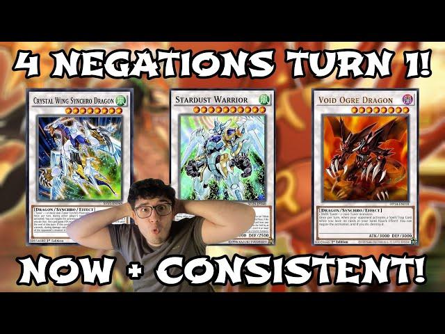 Yu-Gi-Oh! Duel Links || FIRST TURN 4 NEGATIONS: STARDUST MADNESS JUST LEVELED UP W/ THE NEW ASCATOR!