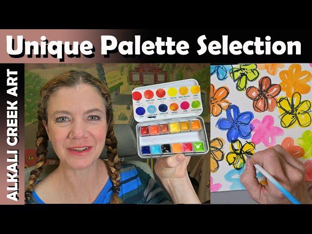 Special Charlie O'Shields Watercolor Palette by Da Vinci and my plans for World Watercolor Month