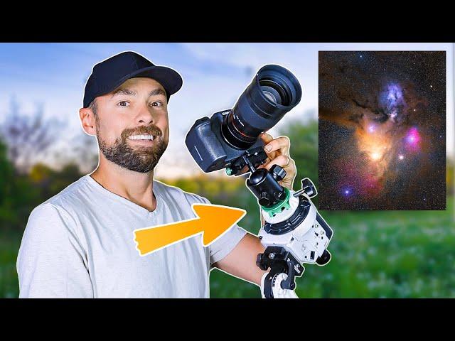 How To Use a STAR TRACKER for DEEP SPACE Astrophotography!