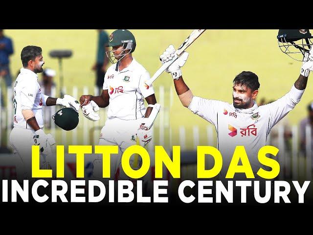 Incredible Century By Litton Das | Pakistan vs Bangladesh | 2nd Test Day 3, 2024 | PCB | M8A1K