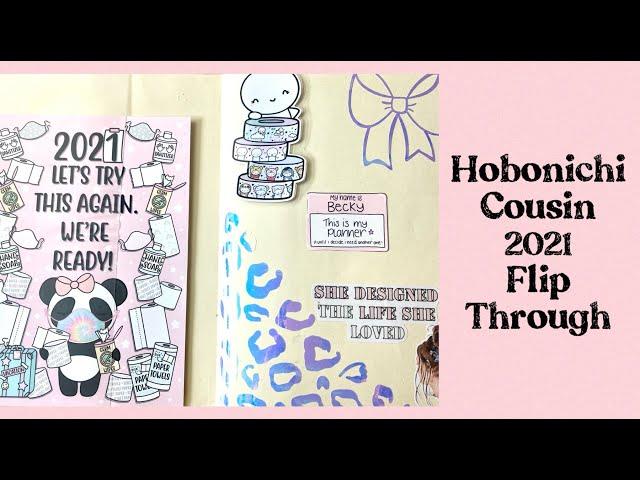 Hobonichi Cousin 2021 Flip through  || functional planning  || minimal planning