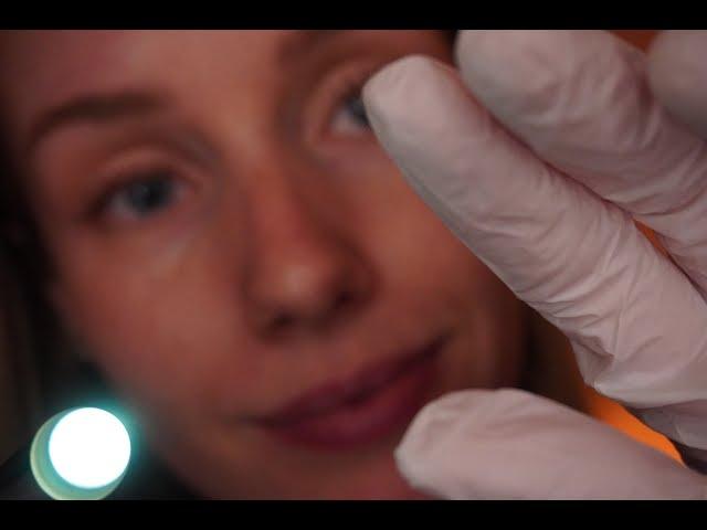 ASMR Close Up personal attention & glove sounds ️