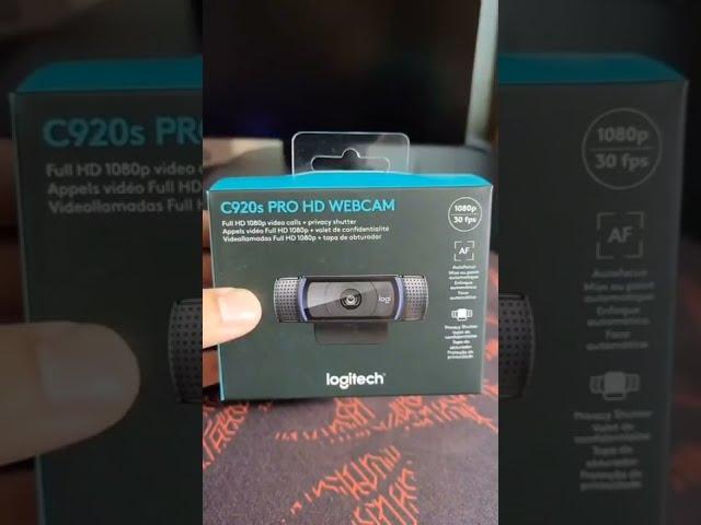 Logitech C920s Pro Budget Webcam For Streaming And Recording #logitech #pc #gaming