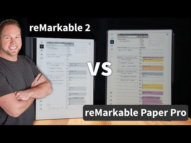 ReMarkable Paper Pro vs Remarkable 2 | Comparison and Recommendation