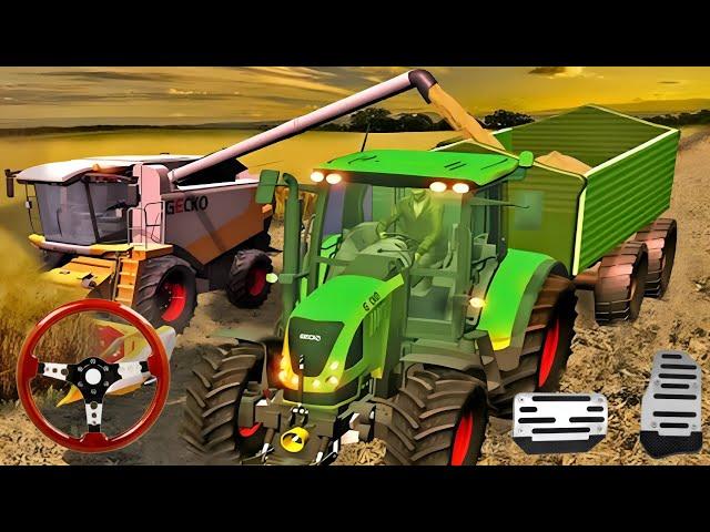 Real Farm Tractor Farming Game - New Tractor Farming Games 3D