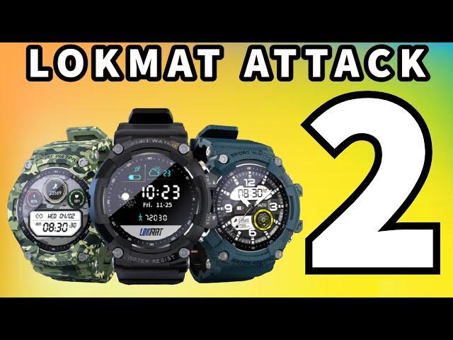 LOKMAT ATTACK 2 Lokmat Attack Smartwatch G Shock Skmei Style Fitness Tracker Sports