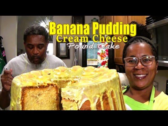 Banana Pudding Cream Cheese Pound Cake | It's SO DELICIOUS | Updated Video