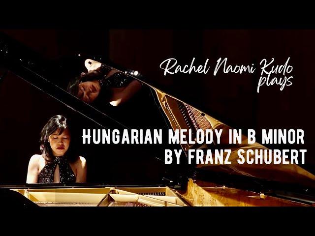 Schubert Hungarian Melody in B minor, D.817 II Rachel Naomi Kudo, Piano
