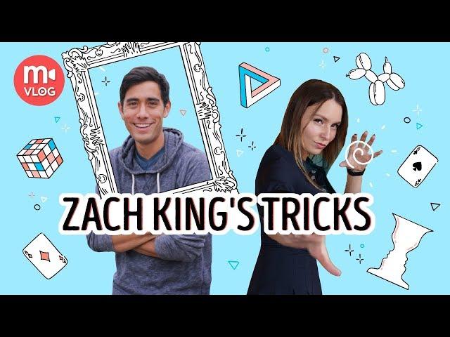 Recreating Zach King’s tricks – a New Year’s tradition by the Movavi Vlog (2018)