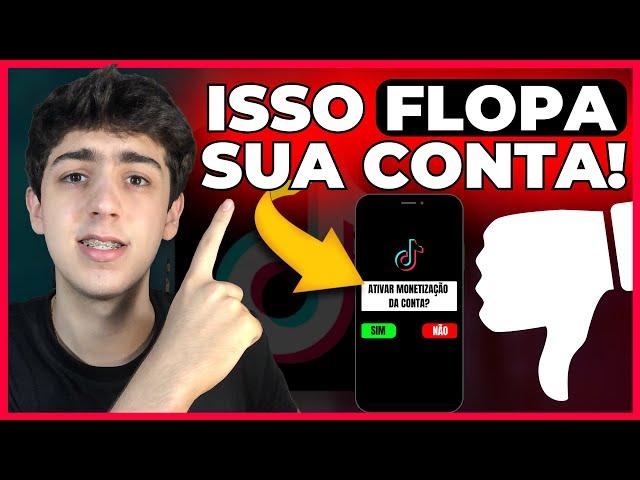 9 ERROS QUE FLOPAM SUA CONTA DO TIKTOK (Como Sair do Flopado)