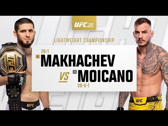 UFC 311: Islam Makhachev vs Renato Moicano Highlights