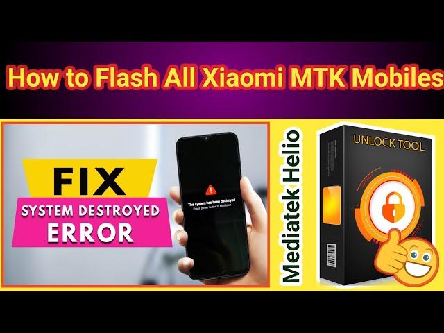 Fix The System has been Destroyed Issues - All REDMI, Mi, POCO PHONES | Easiest Method 2025