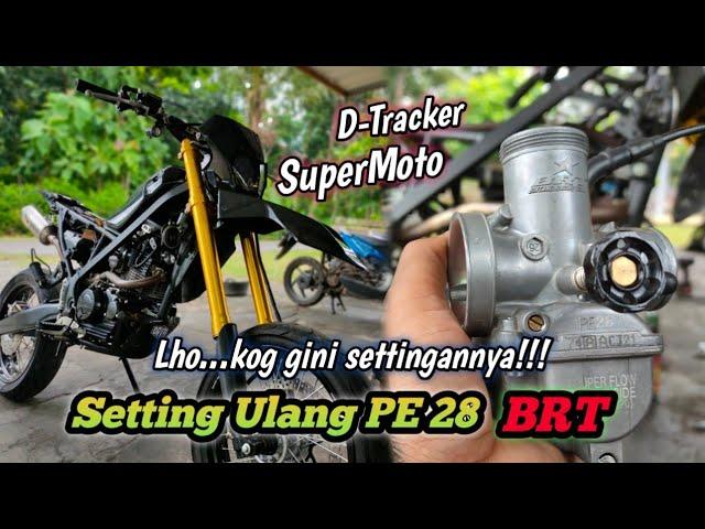Setting Ulang Karbu PE 28 BRT SuperMoto ‼️ Kalo Begini Sih Gak Bisa Di Pake Cuy!!!