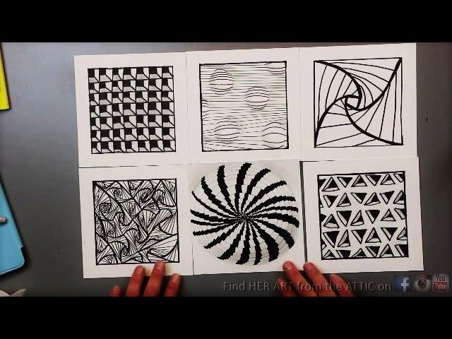 6 Optical Illusion Drawing Techniques & Patterns