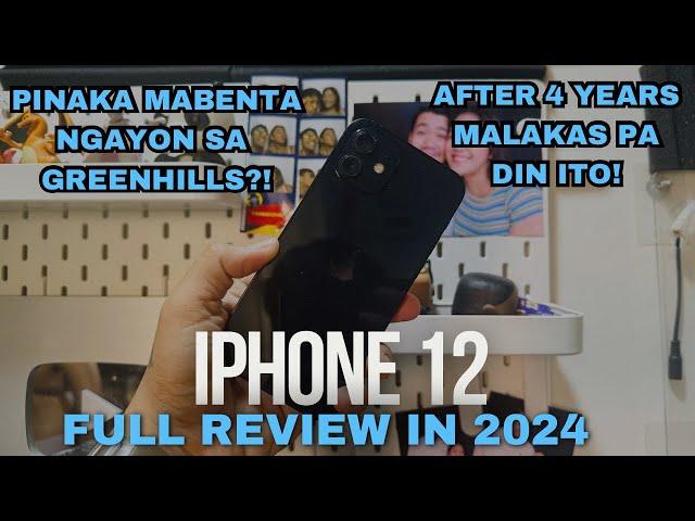 IPHONE 12 FULL REVIEW IN 2024! - AFTER 4 YEARS PERO STILL NAPAKA SULIT PA DIN DAHIL 5G NA!