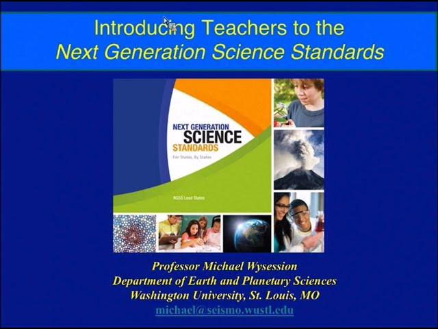 Introducing Teachers to the Next Generation Science Standards