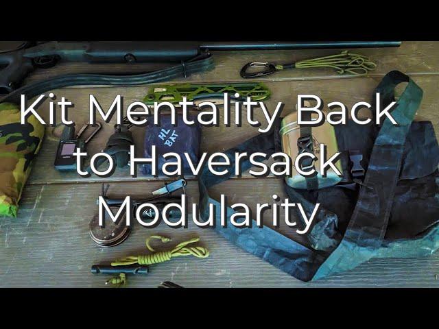 KIT BUILDING MENTALITY BACKPACK TO HAVERSACK MODULARITY with Dave Canterbury