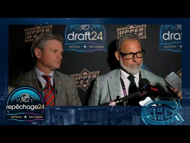 Martin Lapointe and Nick Bobrov on Montreal's picks at the 2024 NHL Draft | FULL PRESS CONFERENCE