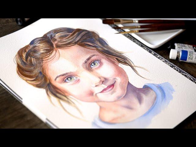 Watercolor Essentials: Mixing Skintones and Facial Anatomy