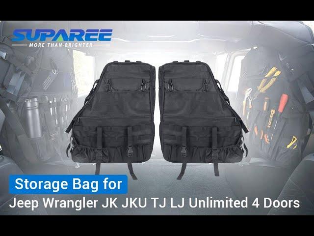 Storage Solutions For Your Jeep Wrangler JL & JK & Other 4 Door Jeeps!