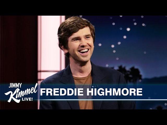 Freddie Highmore on Being Pushed into a Broom Closet at a Talk Show & We Test His Medical Knowledge!