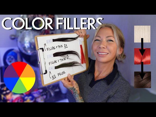 hair color fillers explained- going darker to avoid green hair | 2024