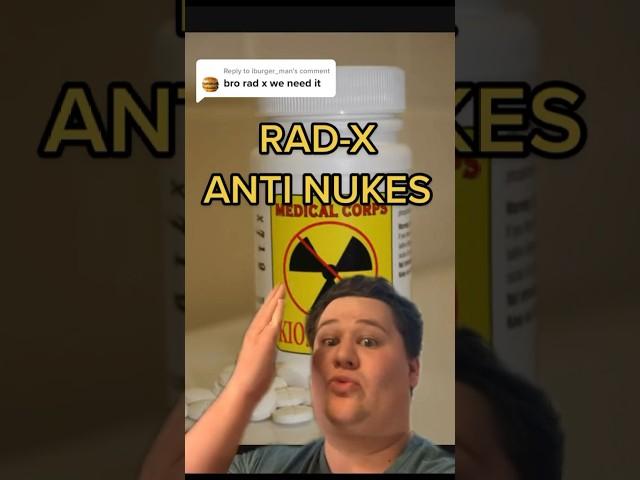 RAD X ANTI NUCLEAR RADIATION #history #historical #nuclear #nuke #nuketown #fallout