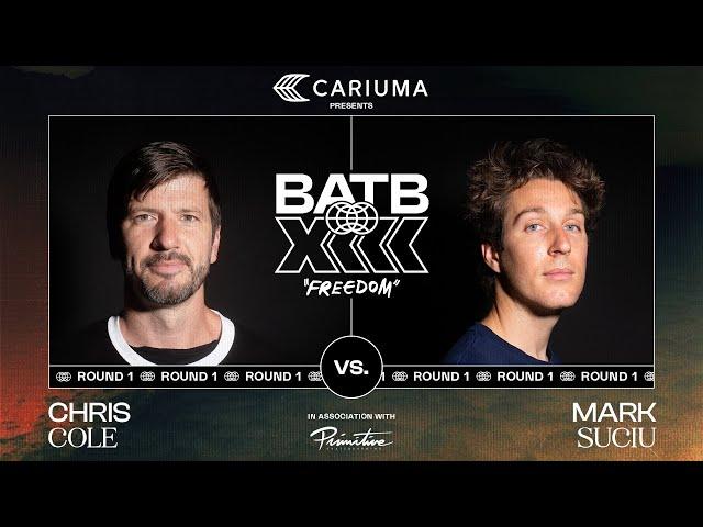 BATB 13: Chris Cole Vs. Mark Suciu - Round 1: Battle At The Berrics Presented By Cariuma