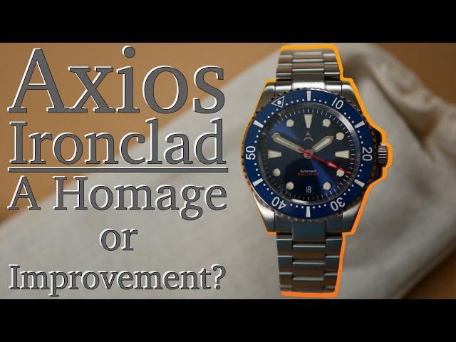 Axios Ironclad Review - A Homage or Improvement? - Every Feature a Dive Watch Can Offer at $599