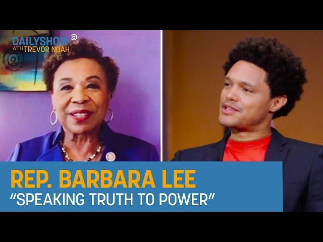 Rep. Barbara Lee - Breaking Down Barriers and Continuing the Path to Diplomacy | The Daily Show