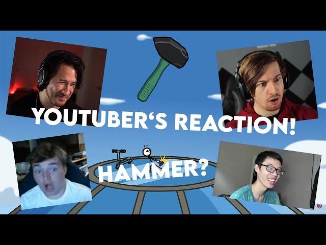 Youtuber's React To Hammer Options! [Henry Stickmin - Completing The Mission]
