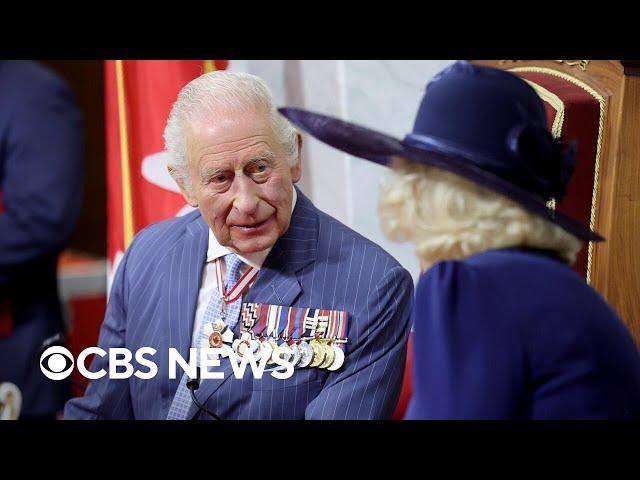 King Charles warns Canada of "critical moment" in rare Parliament address